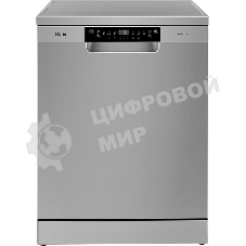Посудомоечная машина Haier HDWE15-58CS2RU, серебристый, 59.8 см, 15 компл., сушка конденсационная, 49 дБ, класс A