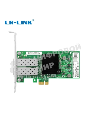 Сетевая карта LR-Link NIC PCIe x1, 2 x 1G SFP, Intel i350 chipset