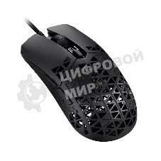 Мышь проводная ASUS TUF Gaming M4 Air черный, 16000 dpi, USB, кнопки - 6