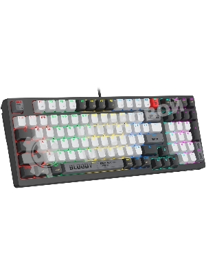 Клавиатура беспроводная механическая A4Tech Bloody WS98 USB черный/серый (WS98)