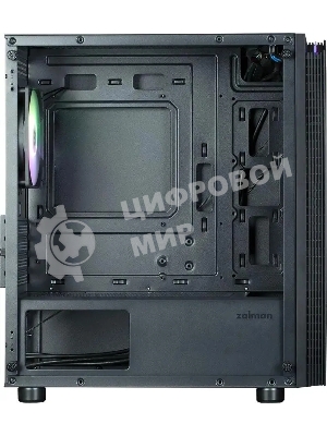 Компьютерный корпус Zalman ZM-T4 plus черный без БП mATX 1x80мм 3x120мм 1xUSB 2.0 1xUSB 3.0 audio bott PSU