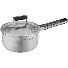 Ковш Rondell Bayoneta RDS-1806 1.3 л. d=16 см (с крышкой) стальной