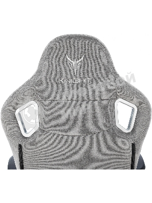 Кресло Knight Outrider серый, ткань, 120 кг, механизм качания