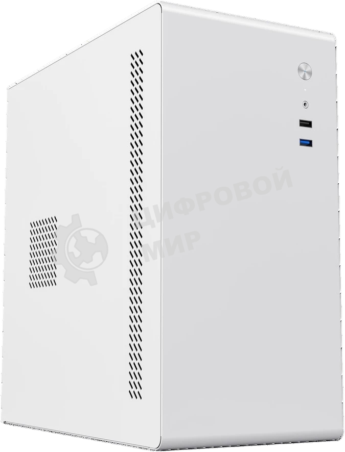 Компьютерный корпус с блоком питания 450Вт./Case Foxline FL-719W-FZ450R-U31, mATX case, белый, w/PSU 450W 12cm, w/1xUSB 2.0, w/1xUSB 3.0, w/1xCombo Audio, w/pwr cord, w/o FAN