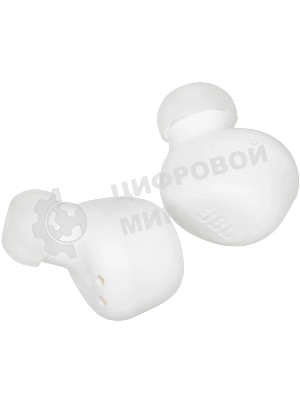 Наушники TWS JBL Wave Buds белый, внутриканальные, Bluetooth, быстрая зарядка, до 8 ч