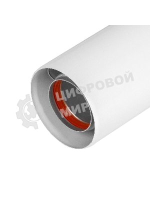 Удлинитель коаксиального дымохода раструбн. Royal Thermo 60/100, 250 мм