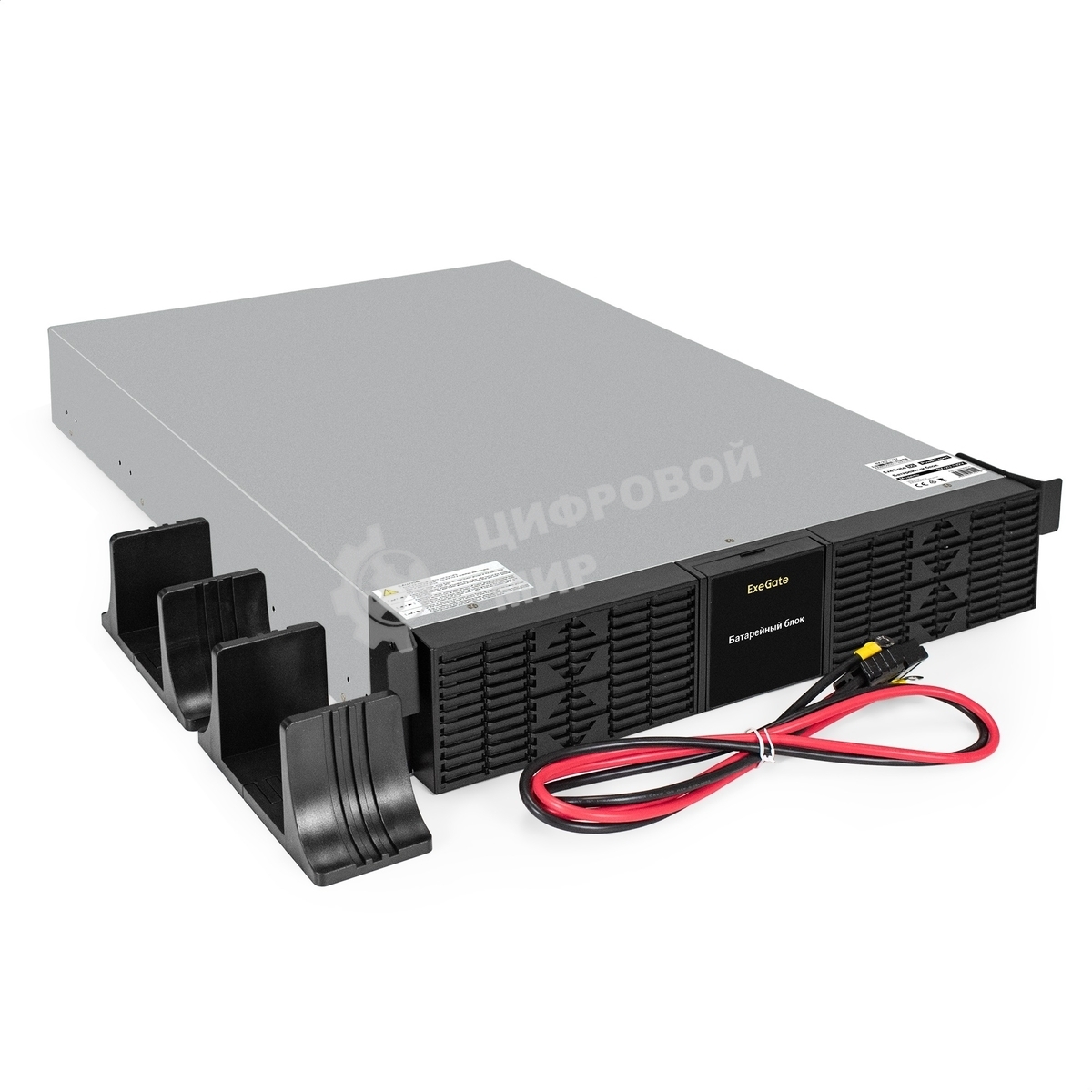 Батарейный блок ExeGate PowerExpert BX-2U.192V.16S9Ah для ULS-575-6kVA/ULS-575-10kVA (батареи 12V 9Ah - 16шт, Rackmount 2U/Tower, металлический корпус, черный)