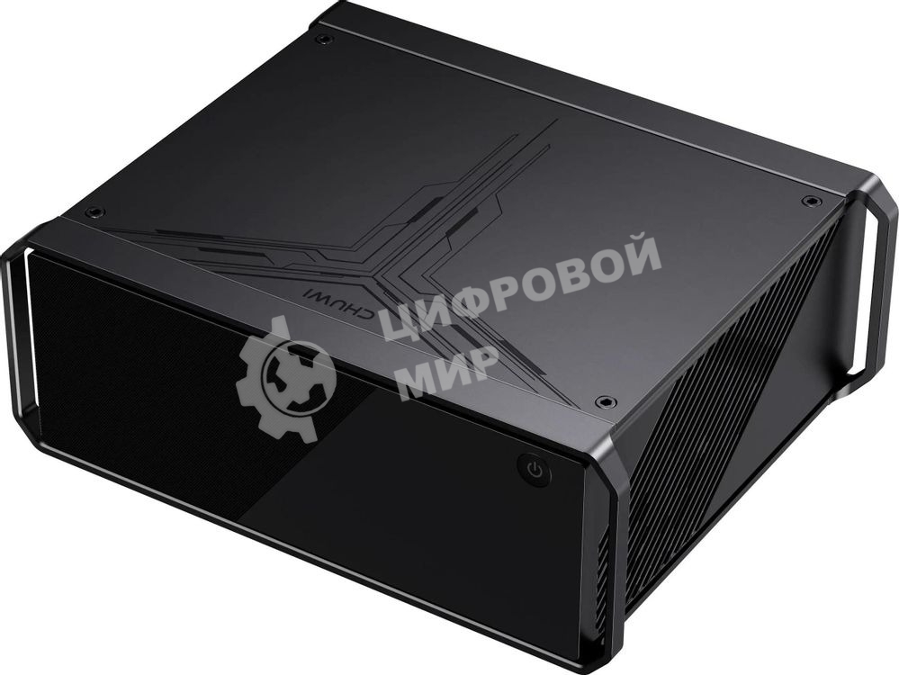 Мини ПК Chuwi CoreBox i5 12450H (2) 16Gb SSD 512Gb UHDG Win 11Pro GbitEth WiFi BT серый