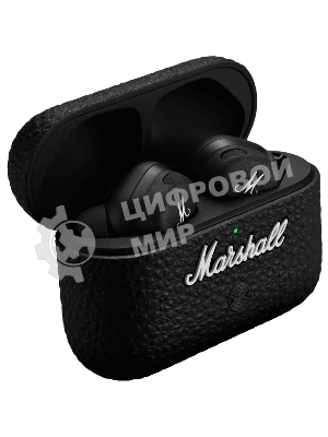 Наушники TWS Marshall Motif II черный, внутриканальные, Bluetooth, активное шумоподавление, беспроводная зарядка, до 6 ч