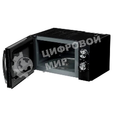 Микроволновая печь Hyundai HYM-M2050 черный, 20 л, 700 Вт, переключатели - поворотный механизм
