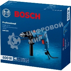 Дрель-шуруповерт Bosch GSB 600, 600 Вт, 1,5 Нм, щеточный, ударная
