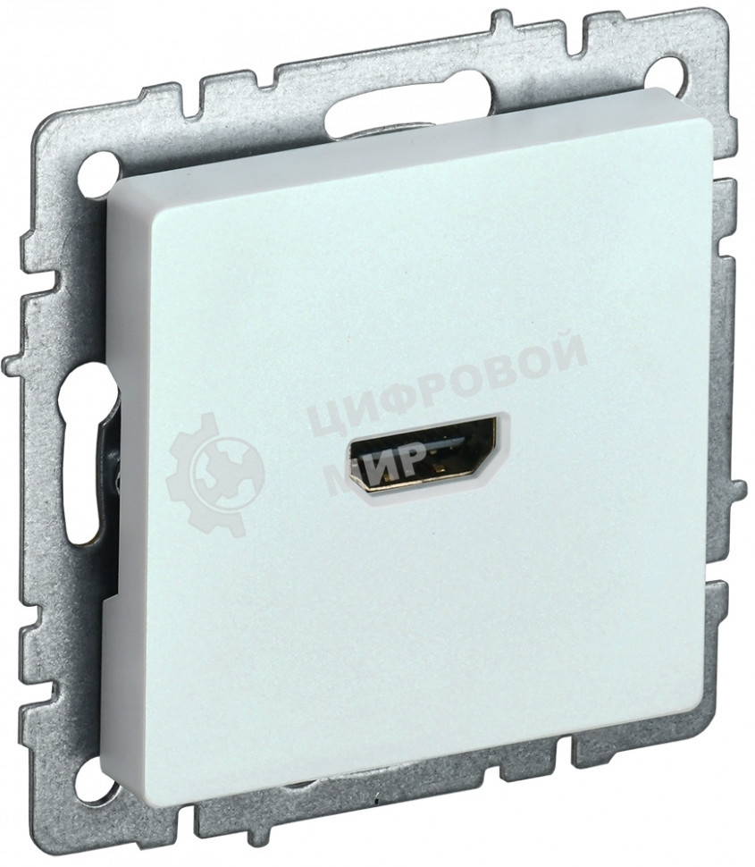 Розетка HDMI IEK BRITE РHDMI-0-БрЖ жемчуг