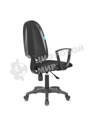 Кресло Бюрократ CH-1300N/3C11 черный, экокожа, 120 кг, механизм качания