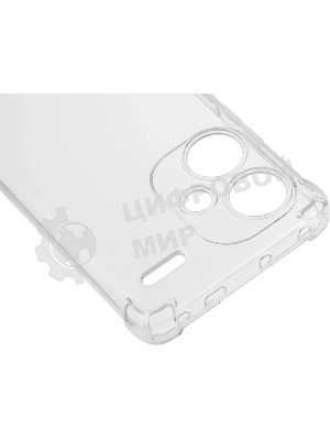 Чехол (клип-кейс) BoraSCO для Xiaomi Redmi Note 13 Pro + прозрачный