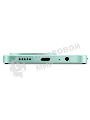 Смартфон HONOR X6c 6/128Gb, CYAN (зеленый, цвета морской волны, океанический голубой)