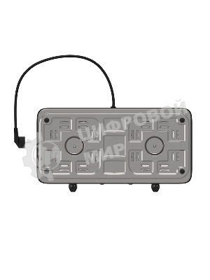 Плита настольная MAXVI HE201 черный