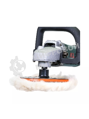 Профессиональная полировальная угловая машина KLPRO KLPJ42180 (1400вт, 3300 об/мин, 230мм, шерстяной войлок в комплекте)