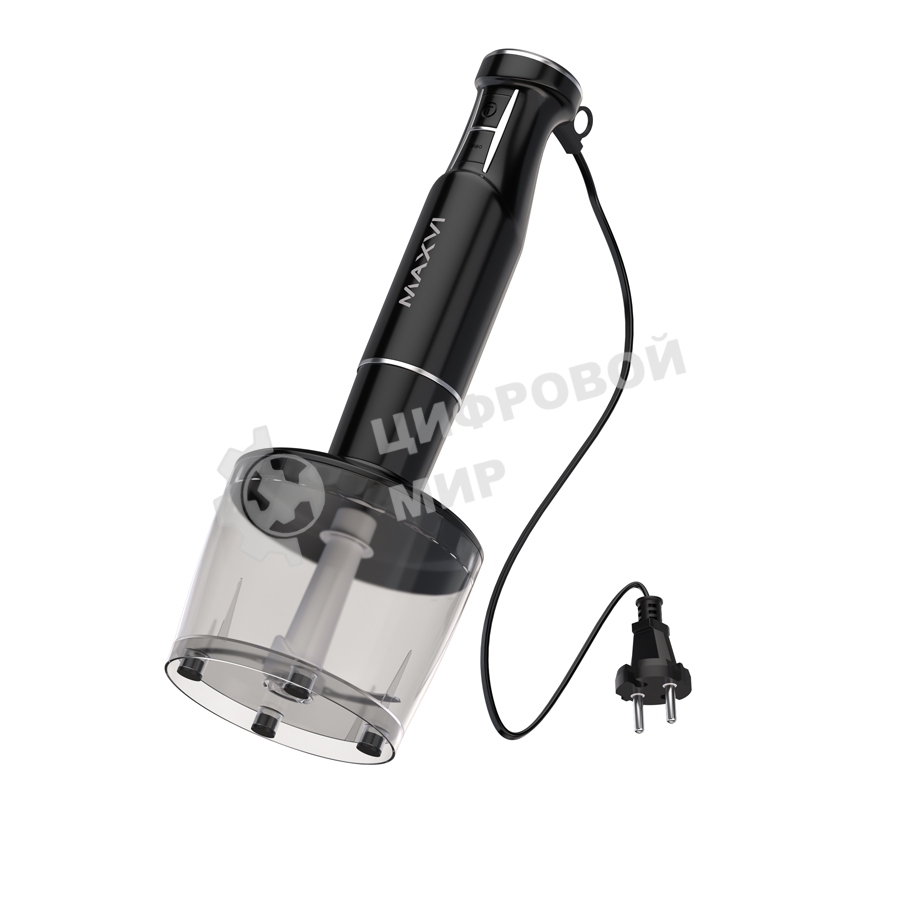 Блендер ручной Maxvi HB1541S черный