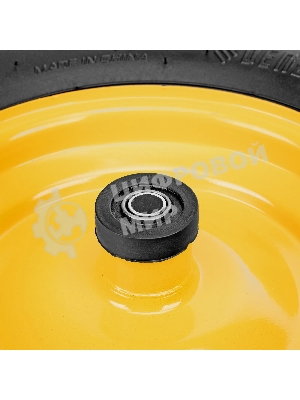 Колесо пневматическое бескамерное Denzel 16х4.00-8 D410мм, d20мм, длина оси 104мм