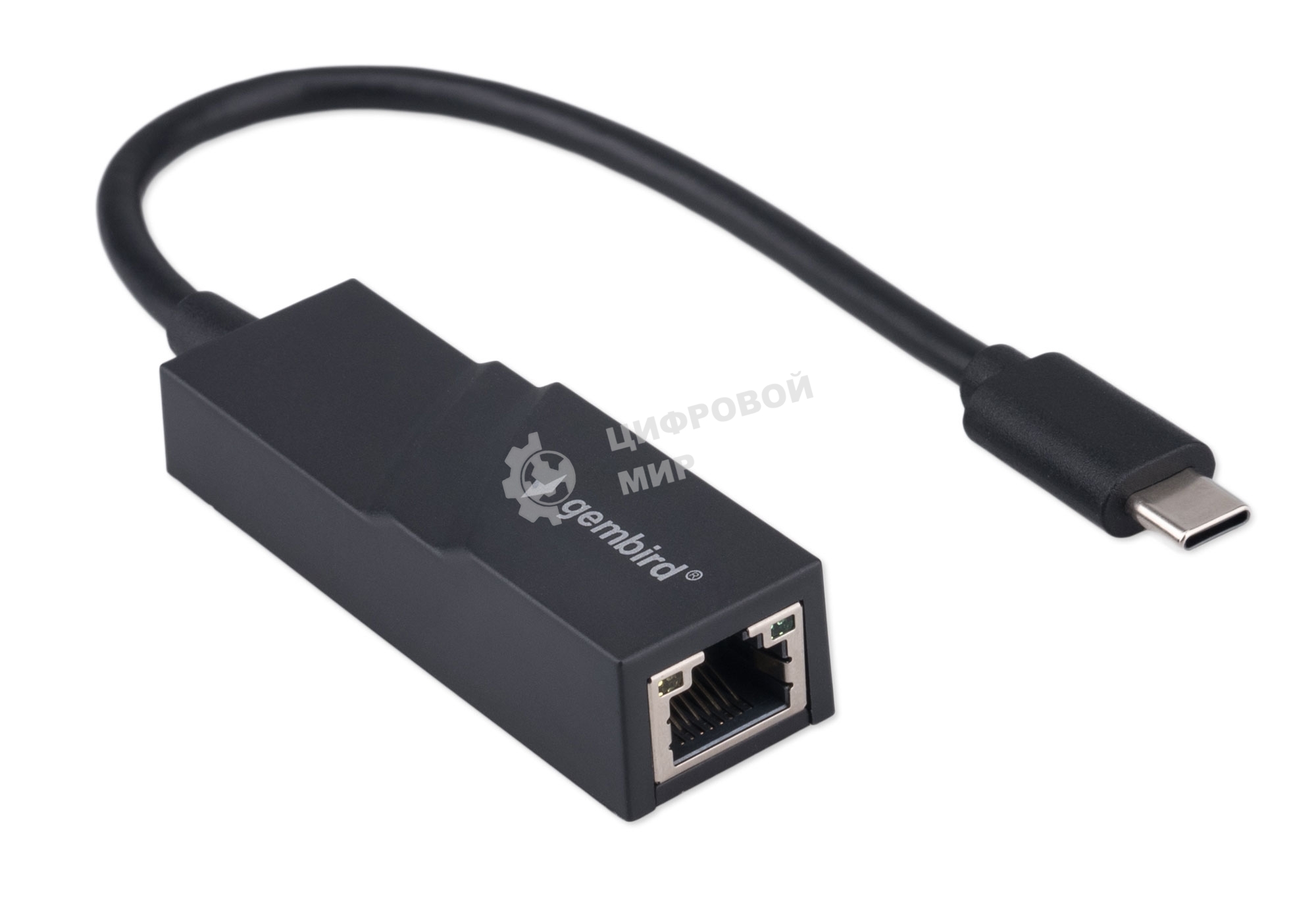 Сетевой адаптер Ethernet Gembird A-CM-LAN-01 USB C-type - Fast Ethernet adapter