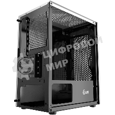 Корпус PowerCase Mistral Micro Z3W Mesh LED, Micro-Tower, белый