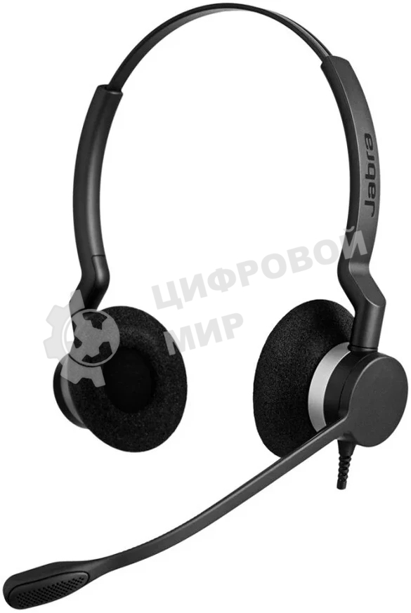 Гарнитура Jabra BIZ 2300 Duo USB чёрный, проводная