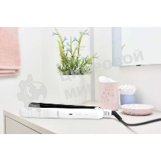 Выпрямитель для волос Rowenta Optiliss SF3210F0 белый/черный, 25 мм, 230 °C, 10 режимов