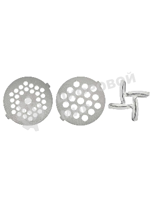 Мясорубка электрическая DELTA DL-6106M черный, 2000 Вт, 1.8 кг/мин, реверс, защита от перегрузки, насадки - 5