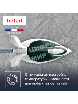 Парогенератор Tefal Pro Express Eco GV9E21E0, зеленый/белый