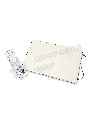 Блокнот Moleskine CLASSIC QP090B20 XLarge 190х250 мм, 192 страниц, линейка, твердая обложка, синий