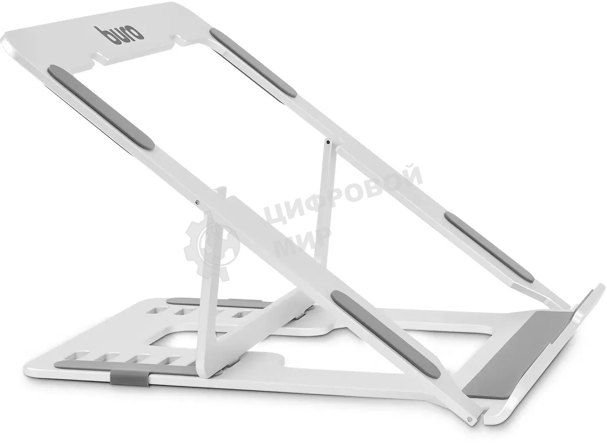 Подставка для ноутбука Buro BU-LS120 238x17x215мм 450г алюминий серебристый