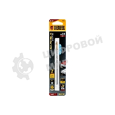 Сверло спиральное по металлу Denzel 4,5 х 126 мм, Р6М5, Golden Tip, удлиненное