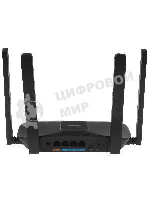 Роутер Dahua DH-MR403/до 300 Мбит/2,4 ГГц/1 порт WAN/3 порта LAN/слот для SIM-карты/черный (DH-MR403)