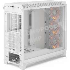 Корпус Fractal Design Meshify 3 XL White RGB TG Clear Tint, Midi-Tower, белый, 3 x 140 мм