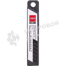 Лезвия Deli E78000 Expert, ширина лезвия 18 мм, сталь (упаковка: 10шт) пластиковая коробка