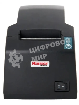 Чековый принтер Mertech G58 прямая термопечать, 203 dpi, 100 мм/сек, Ethernet, RS-232, USB, черный