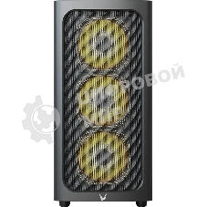 Компьютерный корпус Aerocool/Formula Air Mesh G3 черный без БП mATX 4x120мм 2x140мм 2xUSB 3.0 audio bott PSU