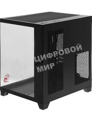 Компьютерный корпус Bloody BD-CC105 черный без БП mATX 5x120мм 1xUSB 2.0 1xUSB 3.0 audio bott PSU