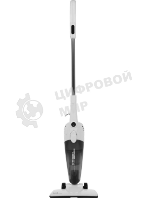 Пылесос вертикальный Deerma Combo DX118C белый, питание от сети, 400 Вт, уборка сухая, пылесборник 1.2 л