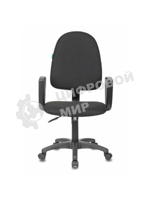 Кресло Бюрократ CH-1300N/3C11 черный, экокожа, 120 кг, механизм качания