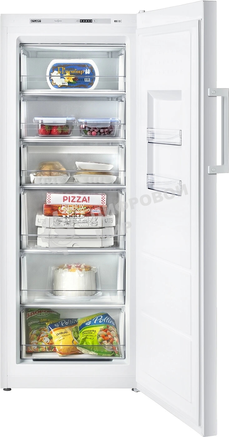 Морозильная камера Atlant M 7603-100 белый, 206л, 6 ящиков