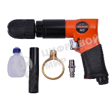 Дрель прямая Av Steel AV-701107 114л/мин патр.:быстрозажимной оранжевый/черный