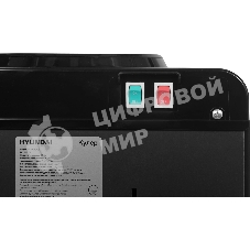 Кулер Hyundai H-WD1342E напольный, электронный, черный