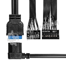 Компьютерный корпус Desktop ExeGate MI-307U2-M350 (mini-ITX/mATX, БП M350 с вент. 8см, 2*USB+2*USB 3.0, HD аудио, черный)
