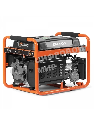 Генератор DAEWOO GDA 3500 DFE бак 18л быстрый запуск бензиновый + газ