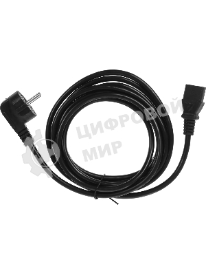 Кабель KingPrice KP-PC-Euro-C13-3m Евровилка IEC C13 3м черный