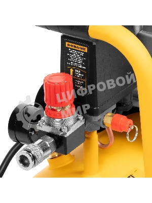 Компрессор воздушный Denzel DC1500/24 прям. привод, 1,5 кВт, 24 литра, 220 л/мин