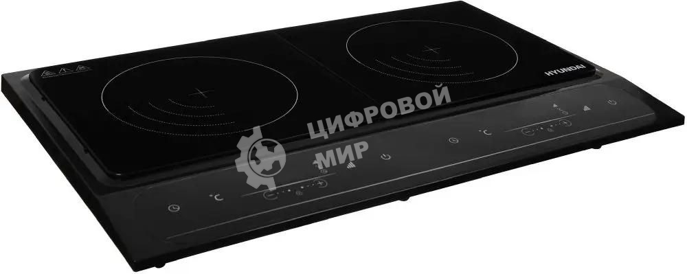 Плита настольная электрическая Hyundai HYC-0107 черный стеклокерамика (настольная)