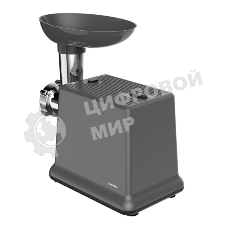 Мясорубка электрическая Centek CT-1625 черный, 2000 Вт, 2.0 кг/мин, реверс, защита от перегрузки, насадки - 5