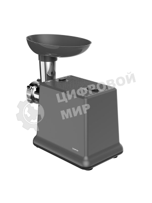 Мясорубка электрическая Centek CT-1625 черный, 2000 Вт, 2.0 кг/мин, реверс, защита от перегрузки, насадки - 5